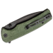 Couteau pliant Sencut Sachse S210072 manche en micarta vert foncé 11cm