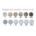 Coffret cadeau 2 moulins Peugeot Emotion Graphite poivre et sel 18cm avec entonnoir en inox