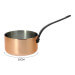 Casserole en cuivre De Buyer Inocuivre poignée en fonte d'acier