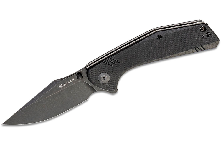 Couteau pliant Sencut Actium SA02C manche en G10 noir 11,5cm