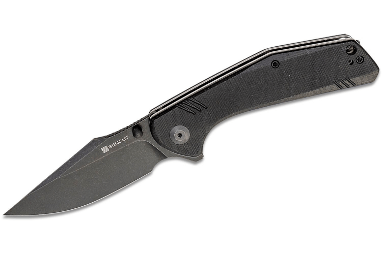 Couteau pliant Sencut Actium SA02C manche en G10 noir 11,5cm