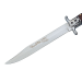 Couteau pliant Fox Special Hunter 1647 manche bois 11cm + étui en cuir