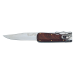 Couteau pliant Fox Special Hunter 1647 manche bois 11cm + étui en cuir