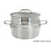 Panier cuit-vapeur 24cm De Buyer en acier inoxydable