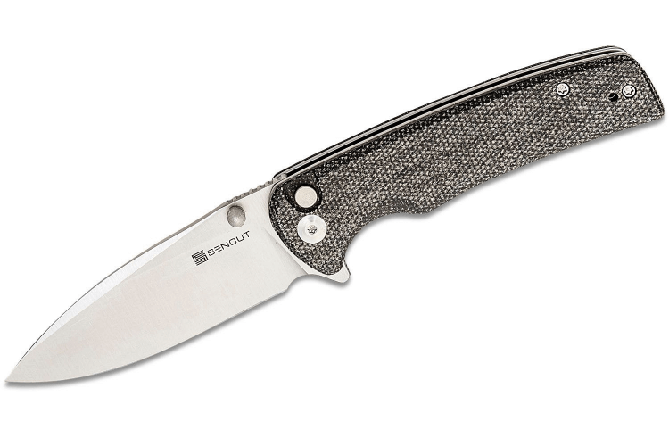 Couteau pliant Sencut Sachse S210071 manche en micarta noir 11cm