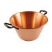 Bassine à gelée 4L en cuivre massif lisse ø26,5cm