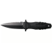 Couteau de botte Fox Tekno Military 2 647.11 lame dentée 10cm manche polypropylène/caoutchouc + étui