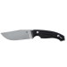 Couteau Fox Octopus Vulgaris FX.510 lame 11,5cm manche G10 noir + étui en cuir