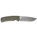 Couteau Fox Core Kaki FX.605OD lame 11cm manche polypropylène/caoutchouc + étui en nylon