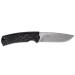 Couteau Fox Core Noir FX.606 lame 11cm manche polypropylène/caoutchouc + étui en nylon