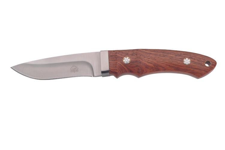 Couteau PUMA-TEC 326009 lame inox 9cm manche en bois avec &eacute;tui