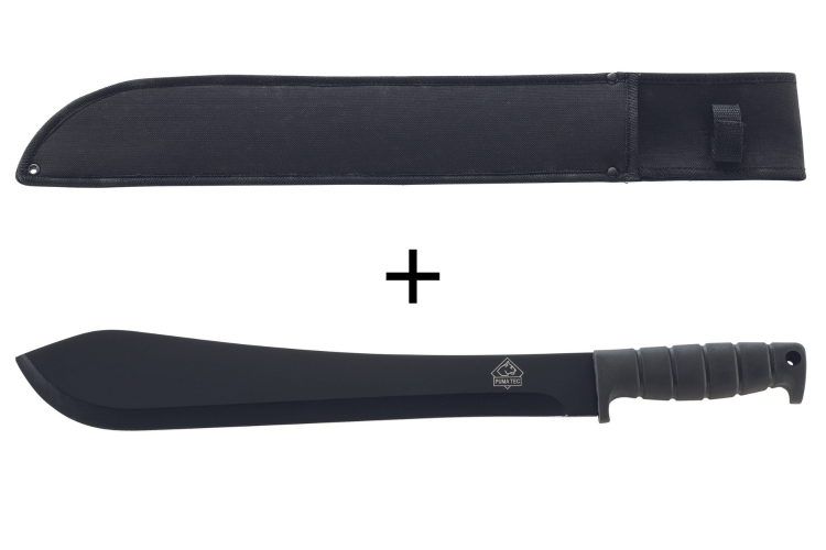 Machette Bolo PUMA-TEC 311136 48,7cm manche en caoutchouc avec étui