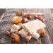 6 feuilles azyme striées blanches spécial nougat Scrapcooking
