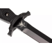 Couteau Fox Military Bellum 21711 lame 17,5cm manche G10 noir + étui