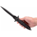 Couteau Fox Military Modras FX.507 lame 17,5cm manche G10 noir + étui en cuir