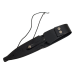 Couteau Fox Military Modras FX.508 lame 17,5cm manche G10 marron/noir + étui en cuir