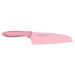 Couteau santoku KAI Purekomachi 2 lame 16cm coloris rose