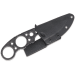 Couteau de cou Black FOX Skelergo BF.734 lame 6,5cm manche en G10 avec un étui en kydex