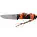 Couteau Black FOX Vesuvius BF.710 lame 10,5cm manche en G10 avec étui + 2 cordelettes et allume feu