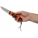 Couteau Black FOX Vesuvius BF.710 lame 10,5cm manche en G10 avec étui + 2 cordelettes et allume feu