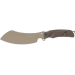 Couteau Fox Military Panabas Bronze FX.509CT lame 17cm manche Forprene + étui en nylon + kit de survie