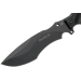 Couteau Fox Military Parus FX.9CM06 lame 17,5cm manche Forprene noir + étui en nylon + kit de survie