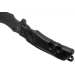 Couteau Fox Military Parus FX.9CM06 lame 17,5cm manche Forprene noir + étui en nylon + kit de survie