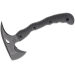 Tomahawk Black FOX Evolution BF.735 manche en plaquette G10 noir 27cm avec étui cuir
