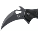 Couteau karambit Fox FX.598 6cm manche G10 noir + étui