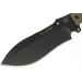 Couteau Fox Military Rimor FX.9CM07OD 17,5cm manche nylon/fibres de verre vert + étui