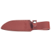 Couteau Herbertz 102913 lame damassée 12,1cm manche en bois riveté avec étui