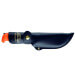 Couteau Marttiini Orange Martef 378024 lame 11cm manche caoutchouc + étui