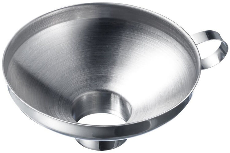 Entonnoir à confiture et conserve Westmark Classic ø13cm en acier inoxydable