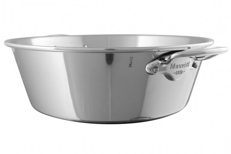 Bassine &agrave; confiture 36cm Mauviel M'Cook en inox compatible induction