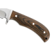 Couteau Herbertz 105811 lame en inox 10,8cm manche en bois de pakka avec étui en cuir