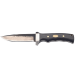 Couteau Herbertz 593413 lame damassée 12cm manche pakkawood riveté + étui en cuir