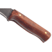 Couteau Herbertz 585518 lame damassée 17,9cm manche cerisier + étui en cuir + allume-feu