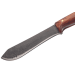 Couteau Herbertz 585518 lame damassée 17,9cm manche cerisier + étui en cuir + allume-feu