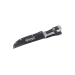 Couteau Herbertz Bowie 106415 lame 15,5cm manche zinc et cuir + étui en cuir