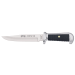 Couteau Herbertz Bowie 106415 lame 15,5cm manche zinc et cuir + étui en cuir