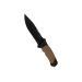 Couteau Herbertz 585412 lame 11,7cm manche caoutchouc/polymère avec brise vitre + étui