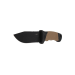 Couteau Herbertz 585412 lame 11,7cm manche caoutchouc/polymère avec brise vitre + étui