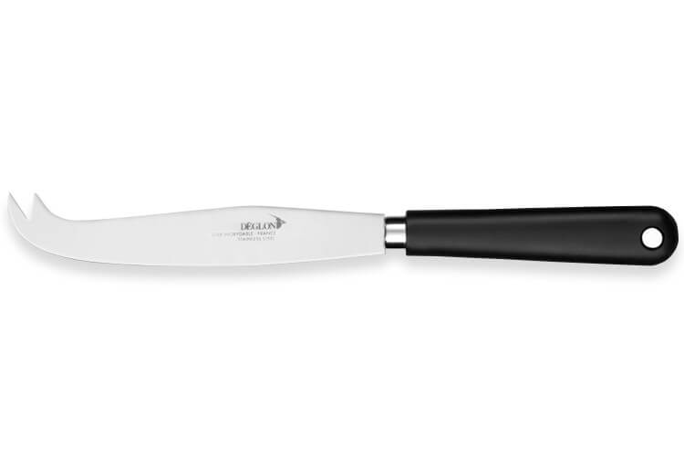 Couteau à fromage professionnel Déglon lame 14cm à 2 dents
