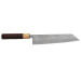 Couteau kiritsuke japonais Tsunehisa SLD Damas bois de rose 21cm