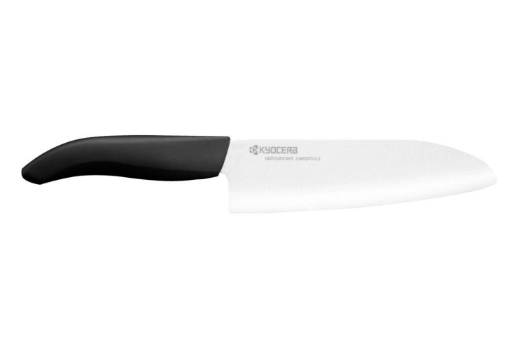 Couteau de Chef Kyocera lame c&eacute;ramique 18 cm manche noir