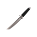 Couteau Herbertz 581318 lame tanto 18cm manche caoutchouc noir + étui en cuir