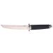 Couteau Herbertz 581318 lame tanto 18cm manche caoutchouc noir + étui en cuir