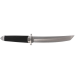 Couteau Herbertz 581318 lame tanto 18cm manche caoutchouc noir + étui en cuir