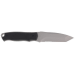 Couteau de cou Herbertz 103407 lame tanto 7cm manche polymère noir + étui