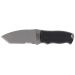 Couteau de cou Herbertz 103407 lame tanto 7cm manche polymère noir + étui